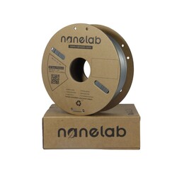 Nanelab Gümüş Gri PLA Filament - 1.75mm - 1Kg - Thumbnail