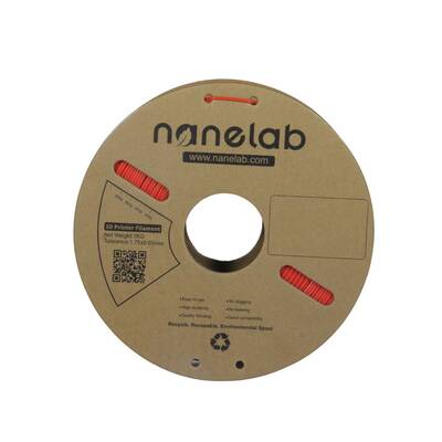 Nanelab Kırmızı PLA+ (Plus) Filament - 1.75mm - 1Kg