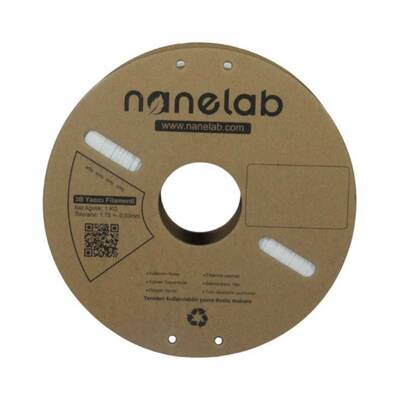 Nanelab Nylon PA Beyaz Filament - 1.75mm - 1Kg