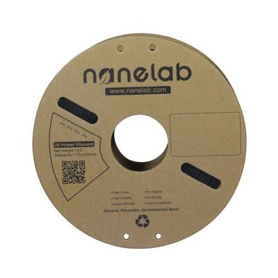 Nanelab Siyah PLA+ (Plus) Filament - 1.75mm - 1Kg