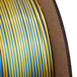 Nanelab Üç Renk Silk PLA Filament - Altın-Fuşya-Mavi - 1.75mm - 1Kg - Thumbnail