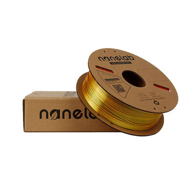 Nanelab Üç Renk Silk PLA Filament - Altın-Fuşya-Siyah - 1.75mm - 1Kg