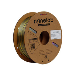 Nanelab Üç Renk Silk PLA Filament - Altın-Fuşya-Siyah - 1.75mm - 1Kg - Thumbnail