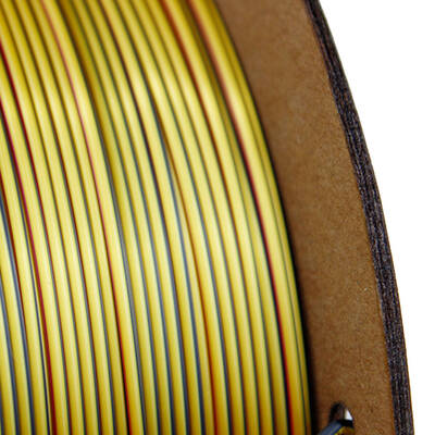 Nanelab Üç Renk Silk PLA Filament - Altın-Fuşya-Siyah - 1.75mm - 1Kg