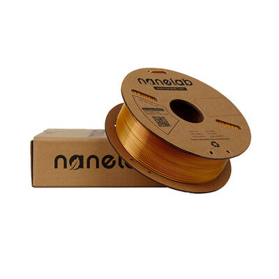 Nanelab Üç Renk Silk PLA Filament - Altın-Gümüş-Bakır - 1.75mm - 1Kg