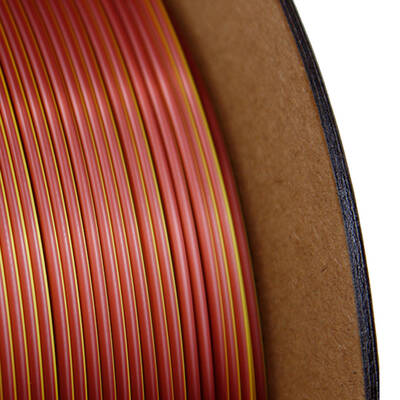 Nanelab Üç Renk Silk PLA Filament - Altın-Gümüş-Bakır - 1.75mm - 1Kg