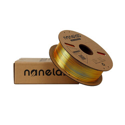 Nanelab Üç Renk Silk PLA Filament - Kırmızı-Altın-Mavi - 1.75mm - 1Kg - Thumbnail