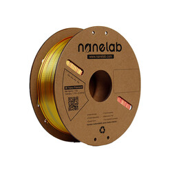 Nanelab Üç Renk Silk PLA Filament - Kırmızı-Altın-Mavi - 1.75mm - 1Kg - Thumbnail