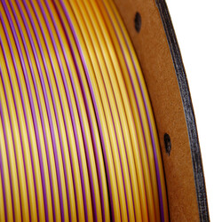 Nanelab Üç Renk Silk PLA Filament - Kırmızı-Altın-Mor - 1.75mm - 1Kg - Thumbnail