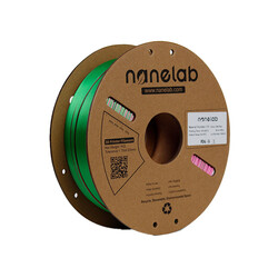 Nanelab Üç Renk Silk PLA Filament - Kırmızı-Yeşil-Mavi - 1.75mm - 1Kg - Thumbnail