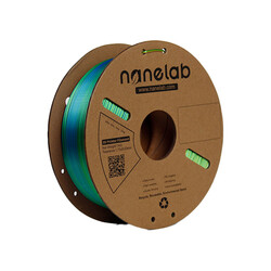 Nanelab Üç Renk Silk PLA Filament - Sarı-Mavi-Yeşil - 1.75mm - 1Kg - Thumbnail