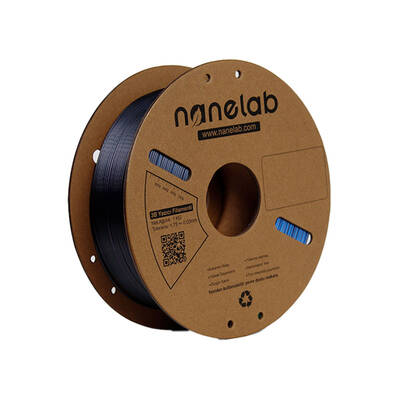 Nanelab Üç Renk Silk PLA Filament - Siyah-Mavi-Mor - 1.75mm - 1Kg