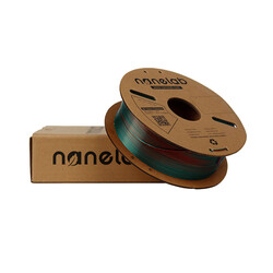 Nanelab Üç Renk Silk PLA Filament - Yeşil-Mor-Bakır - 1.75mm - 1Kg - Thumbnail