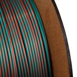 Nanelab Üç Renk Silk PLA Filament - Yeşil-Mor-Bakır - 1.75mm - 1Kg - Thumbnail