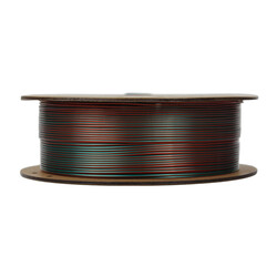 Nanelab Üç Renk Silk PLA Filament - Yeşil-Mor-Bakır - 1.75mm - 1Kg - Thumbnail