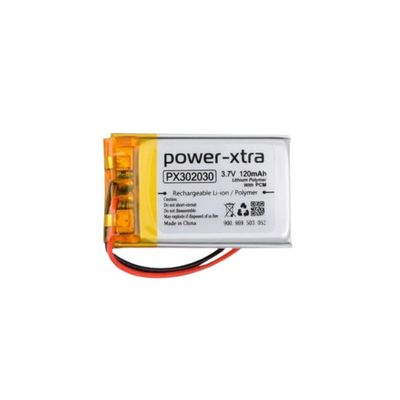 Power-Xtra PX302030 - 3.7V 120 mAh Li-Polymer Pil - Devreli