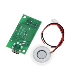 USB Ultrasonik Nem Buhar Yapıcı Modül - 5V Sis Yapıcı - Thumbnail