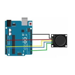 XY Joystick Modülü - Arduino Uyumlu - Thumbnail